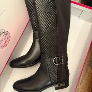 Vince Camuto Black Over the Knee Boots